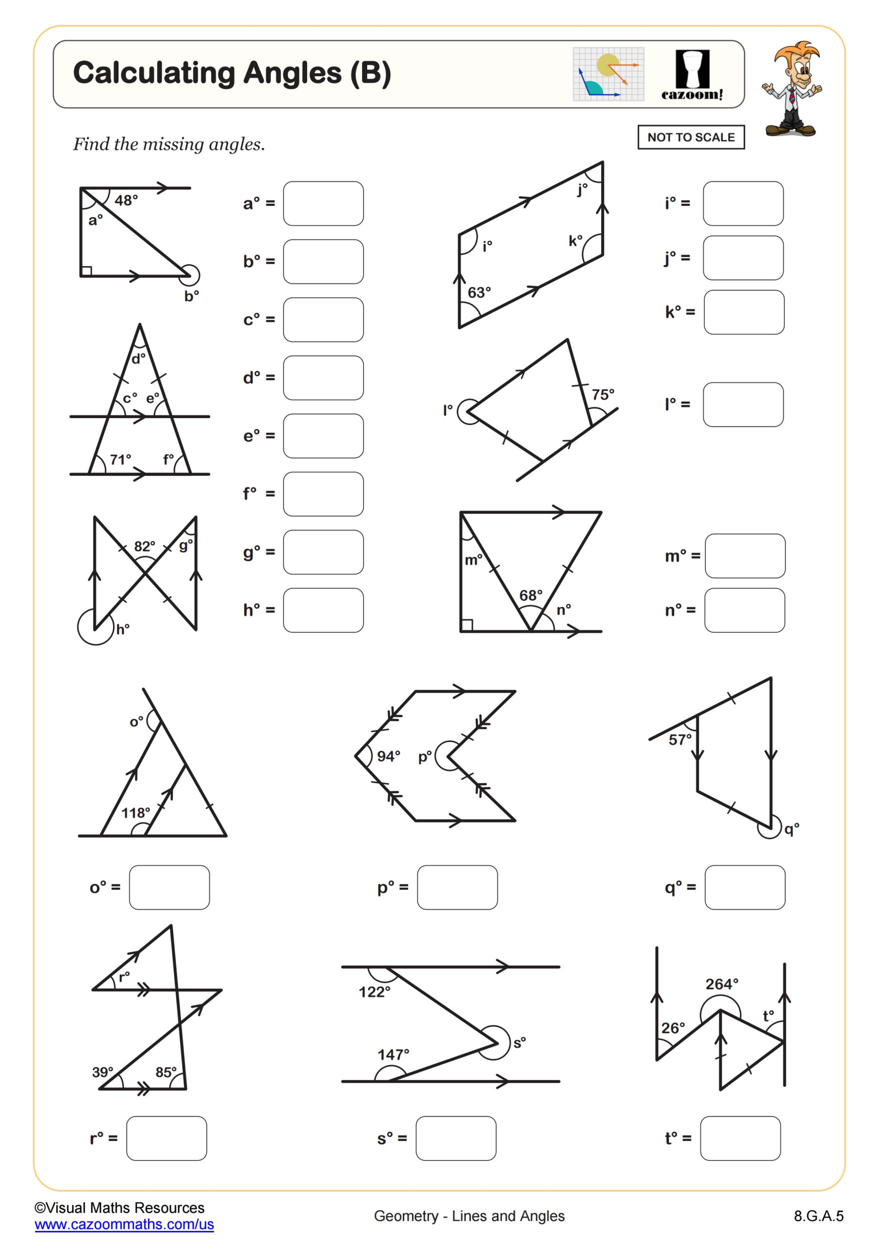 Printable Worksheets For 8th Grade Geometry