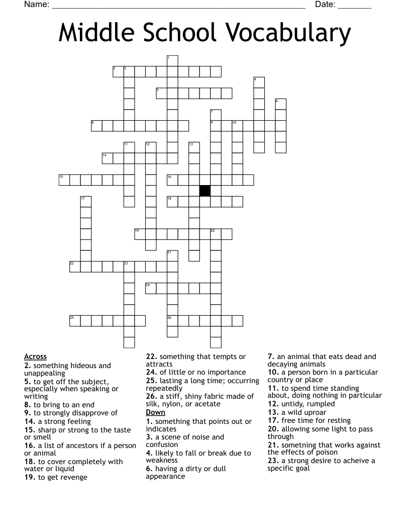 Call Of The Wild Crossword WordMint