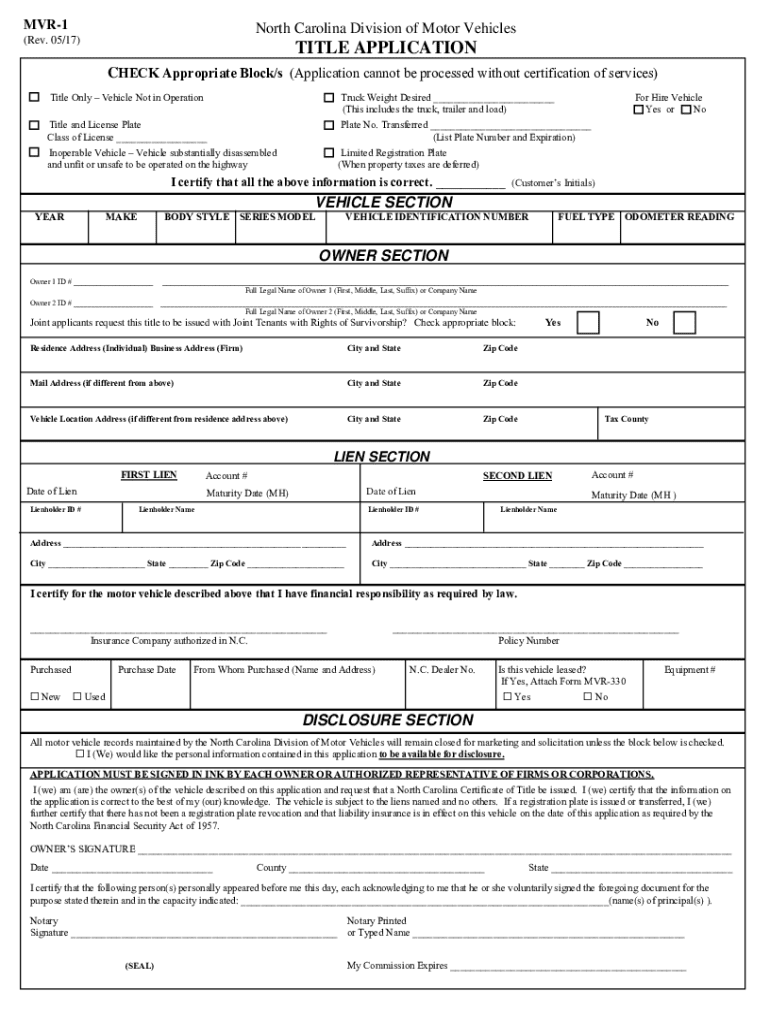 Printable Car Title Templates Pdf