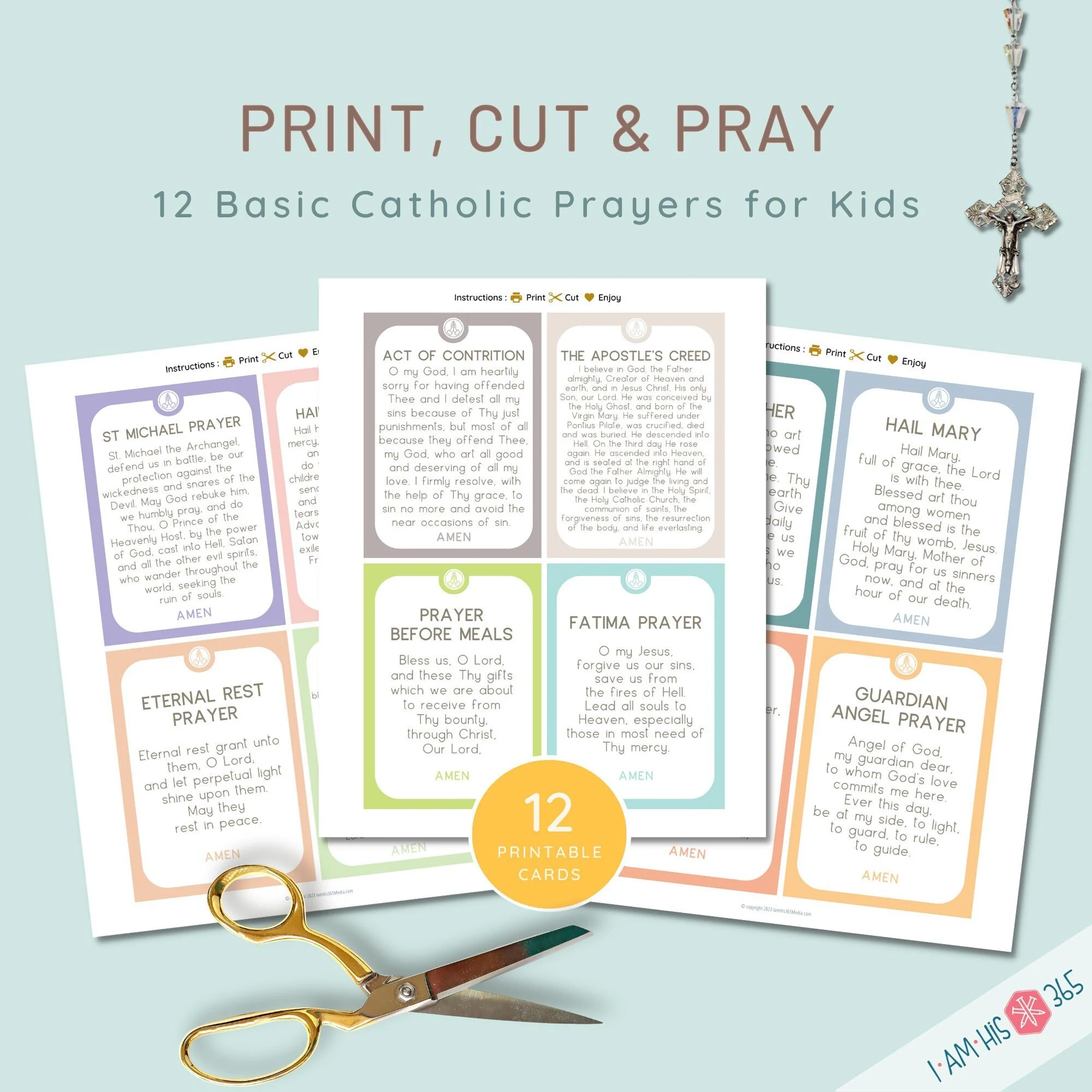 First Communion Prayers Printable