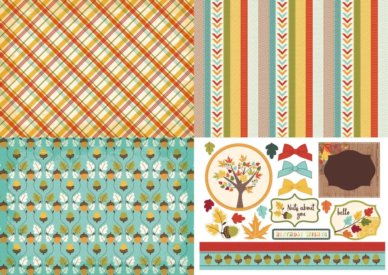 Celebrate Autumn With Free Printable Leaves Paper Gathered