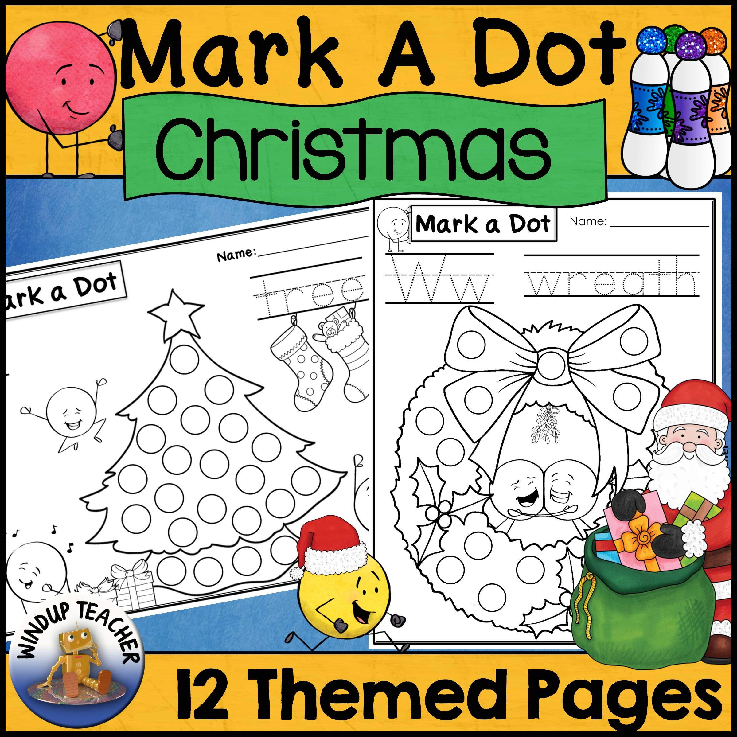 Christmas Bingo Dauber Printables