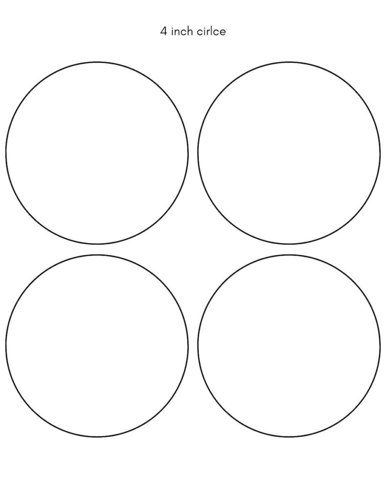 Circle Template Free Printables Small Medium And Large Sizes 