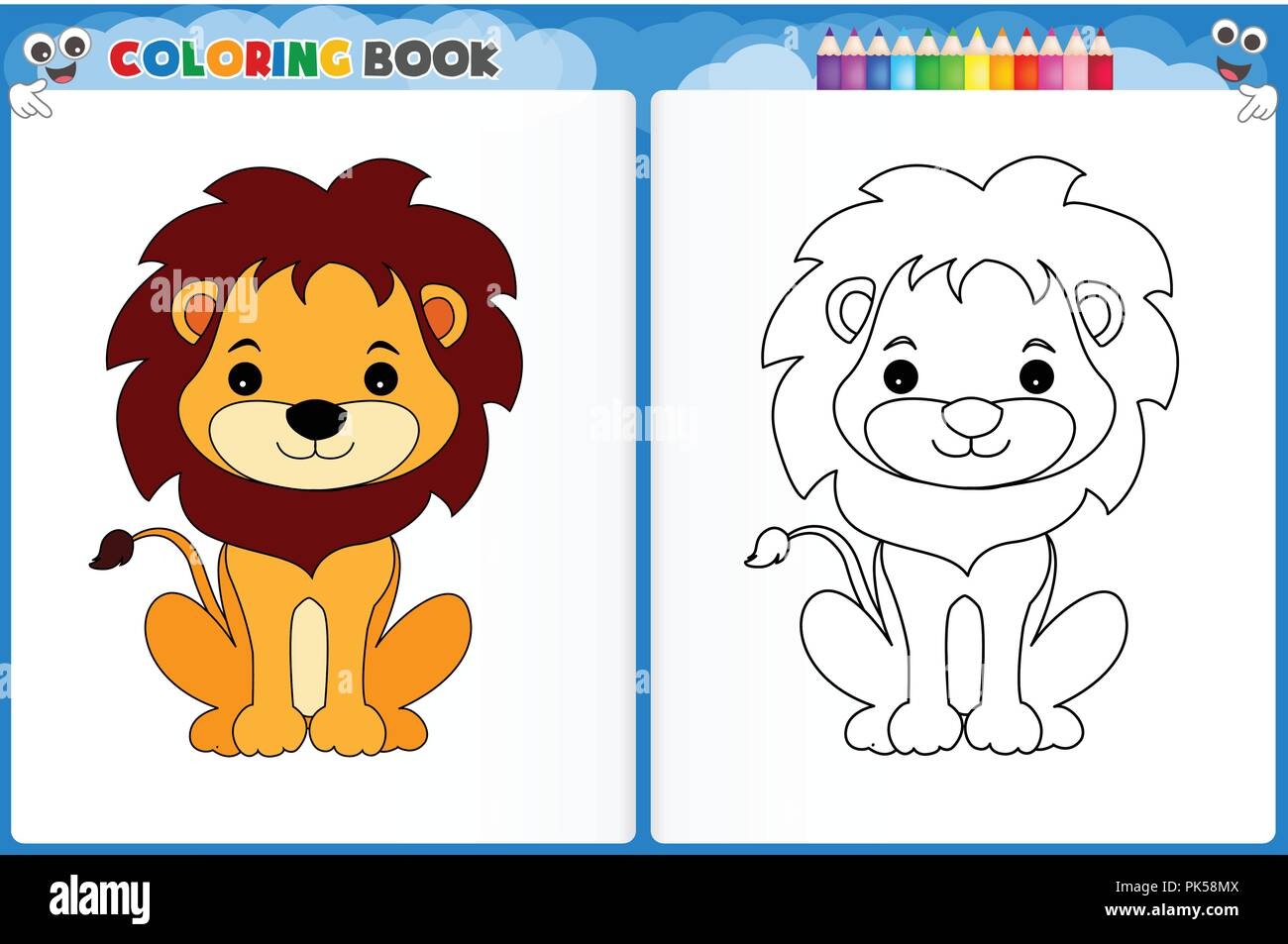 Printable Coloring Worksheets With Guide
