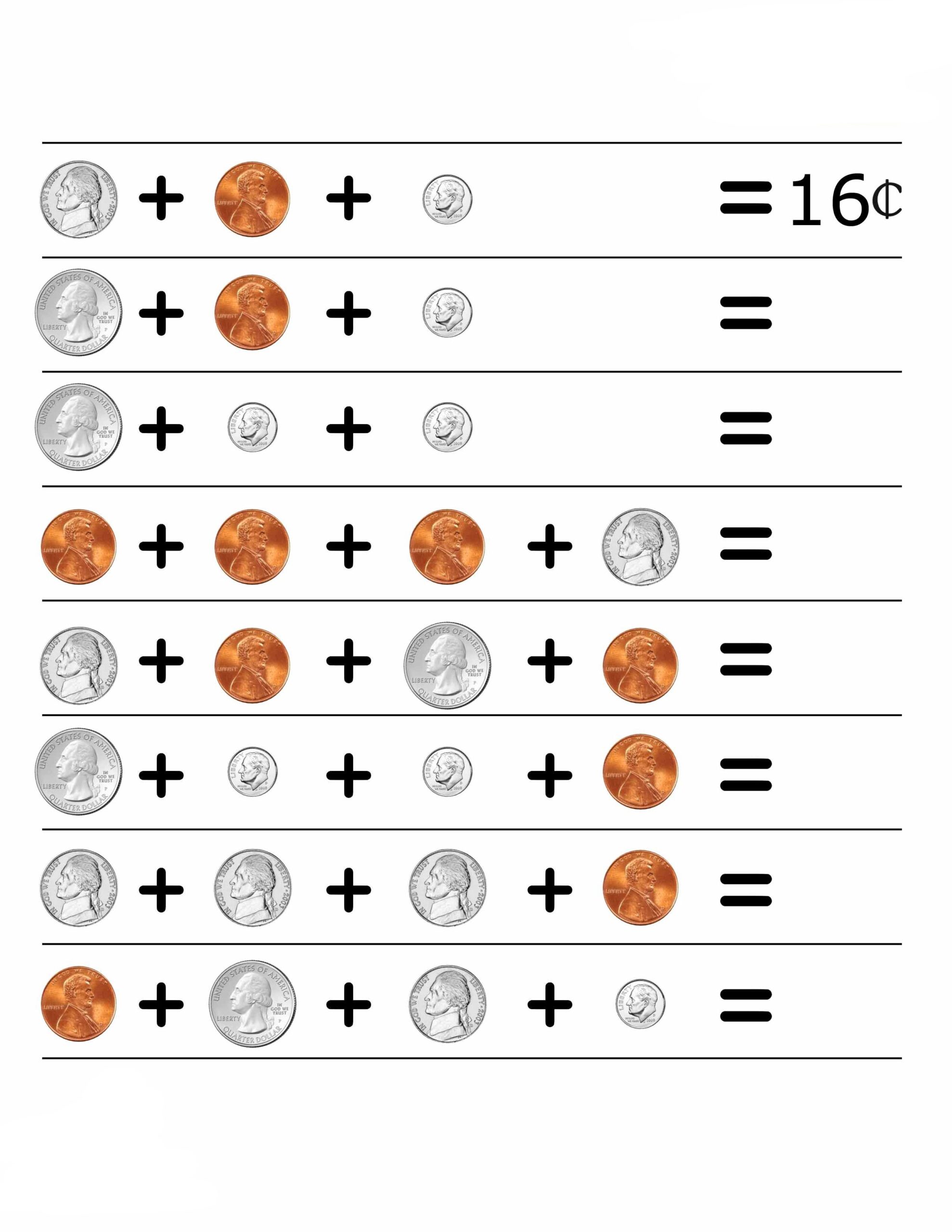 Counting Money Worksheets Worksheets Library