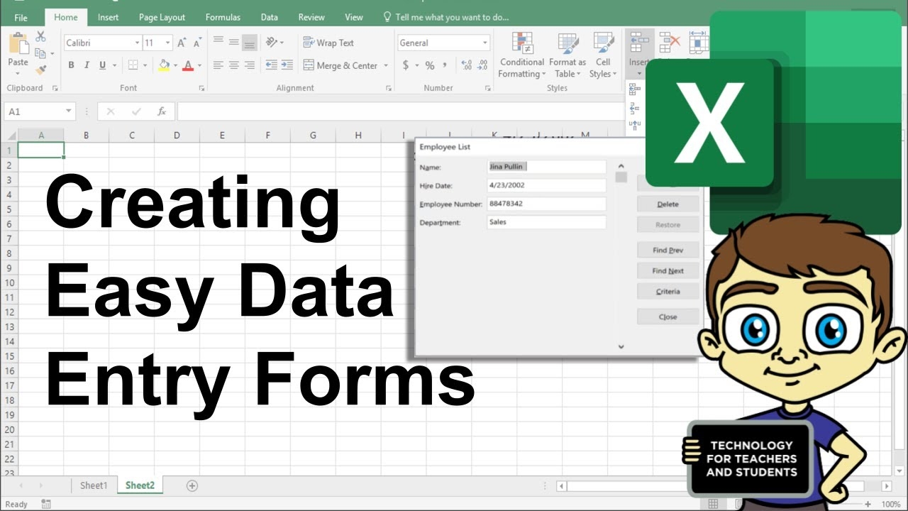 Creating A Printable Form In Excel