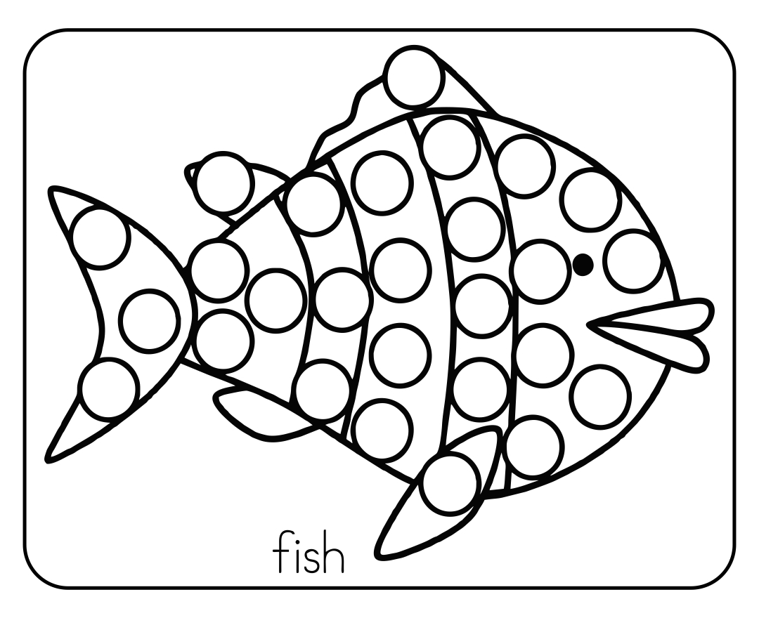 Bingo Dauber Coloring Pages Printable