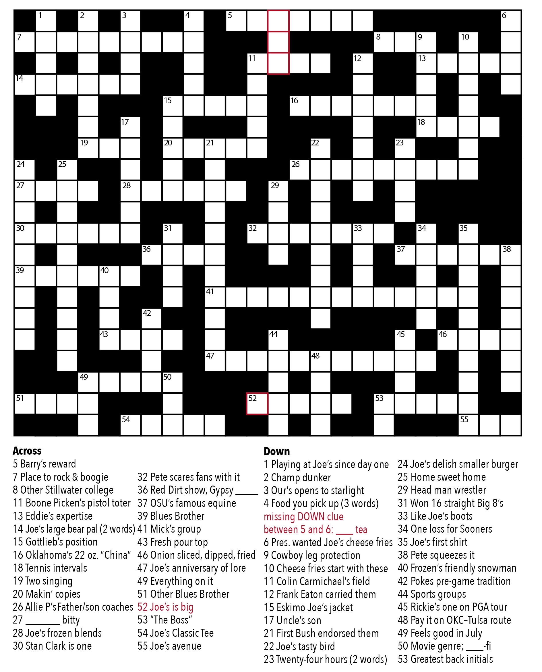 Fun Crossword Puzzles Printable For Adults