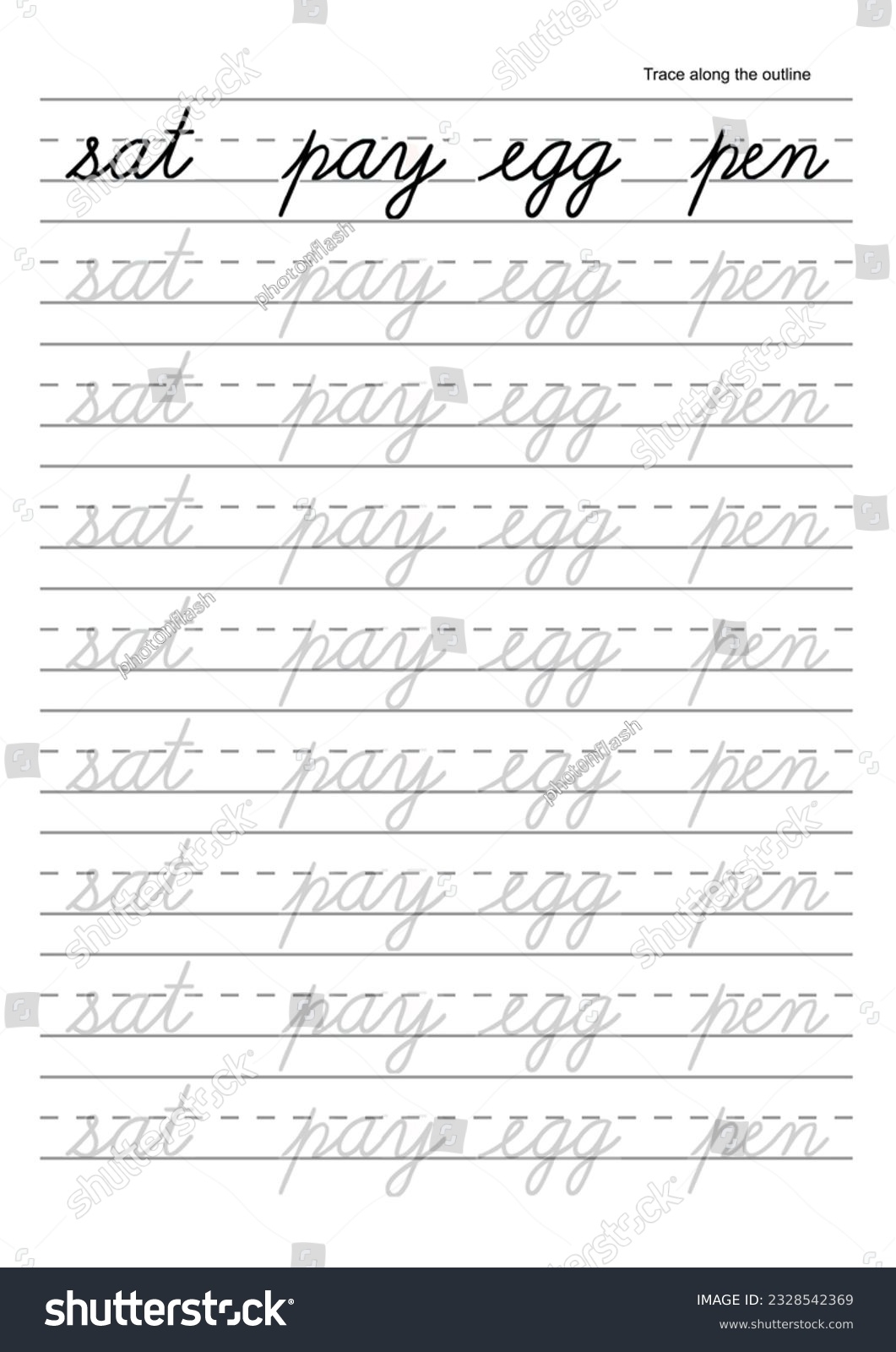 Cursive Handwriting Worksheets Free Printable Mama Geek 