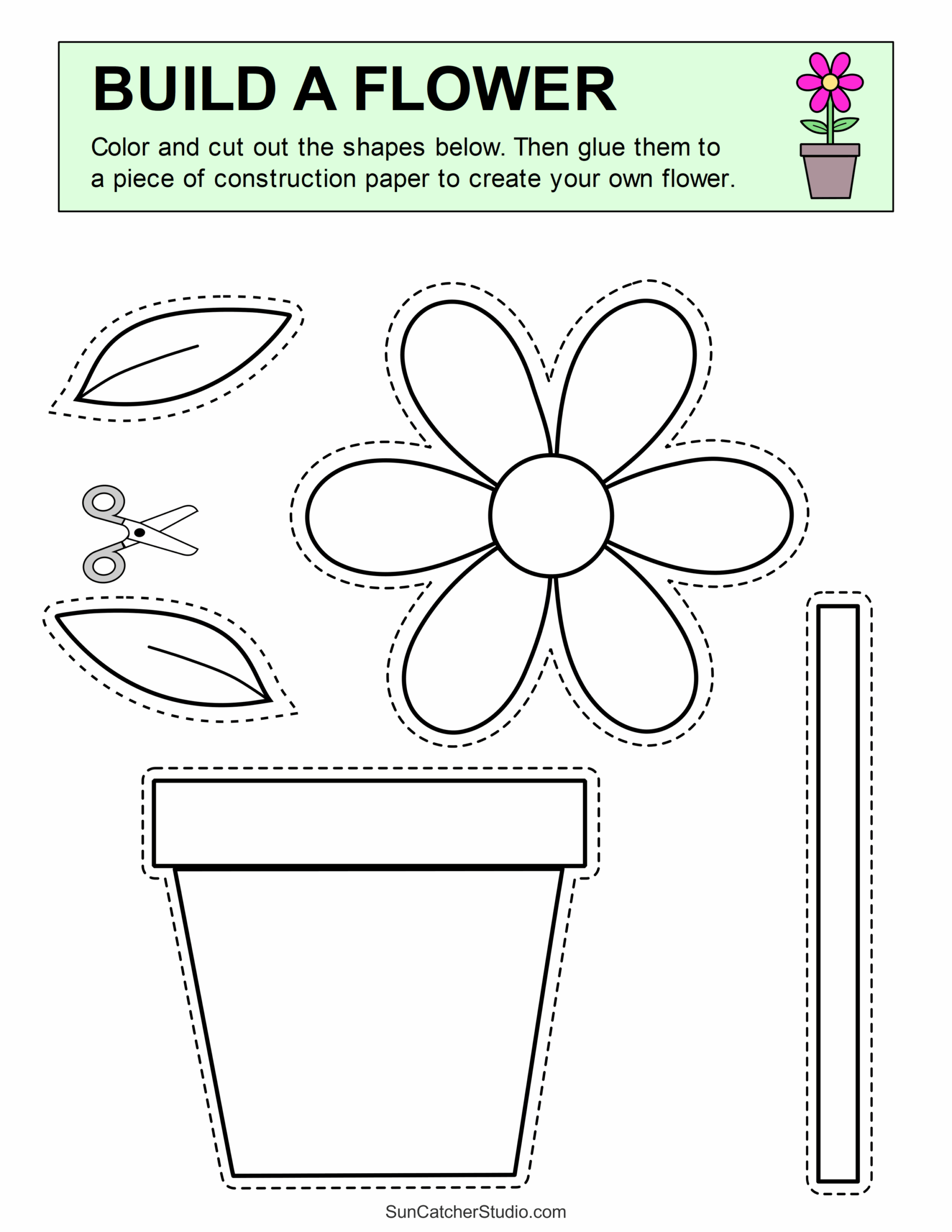 Cut And Paste Worksheets Free Printables