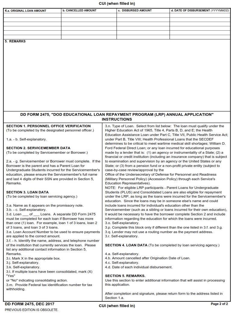 Dd Form 2058 Printable