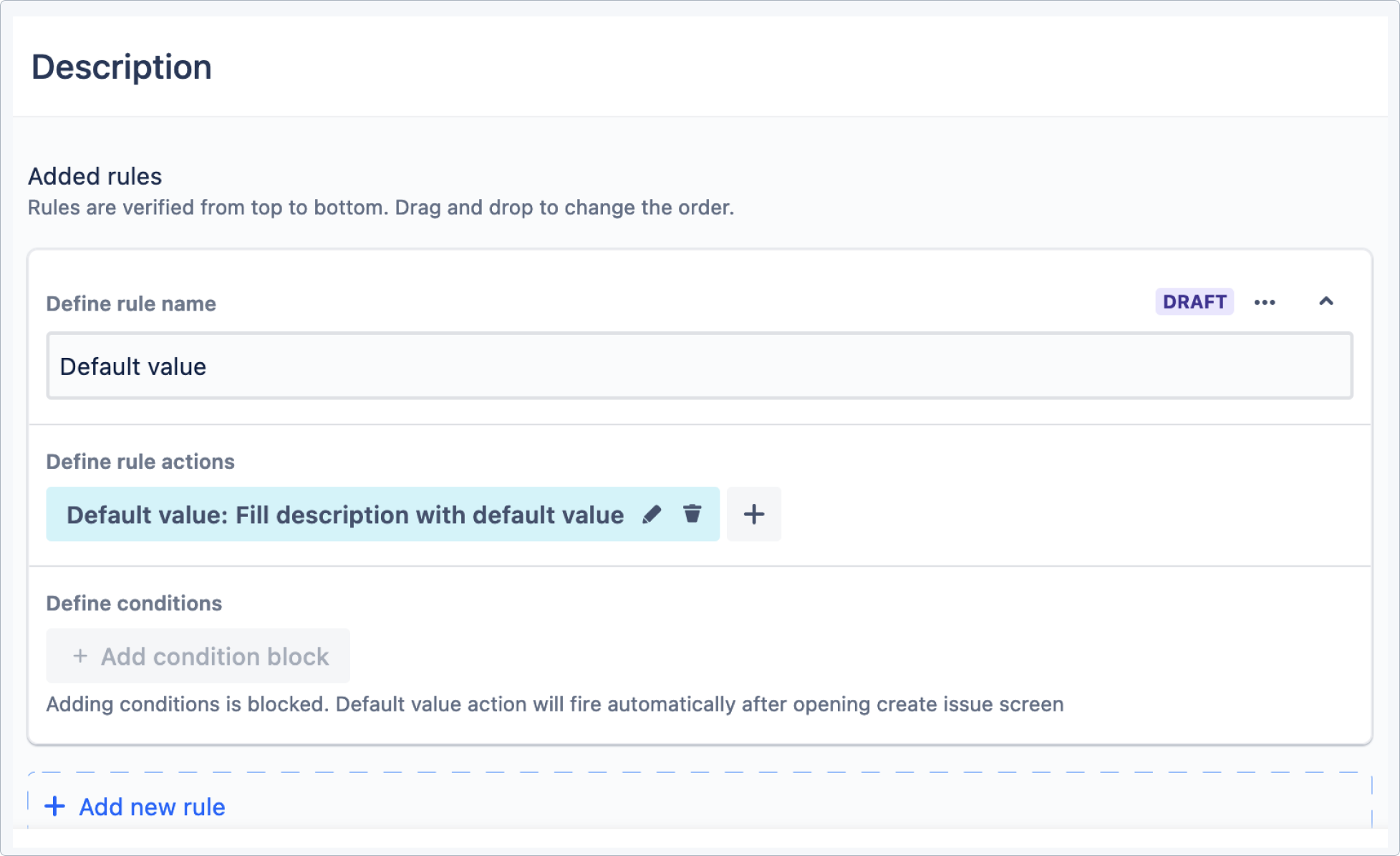 default value dynamic forms for jira