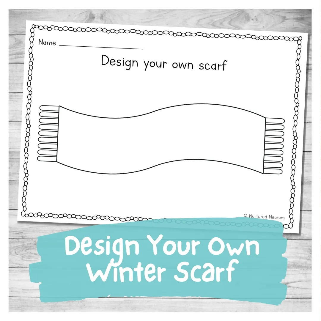 Printable Scarf Template