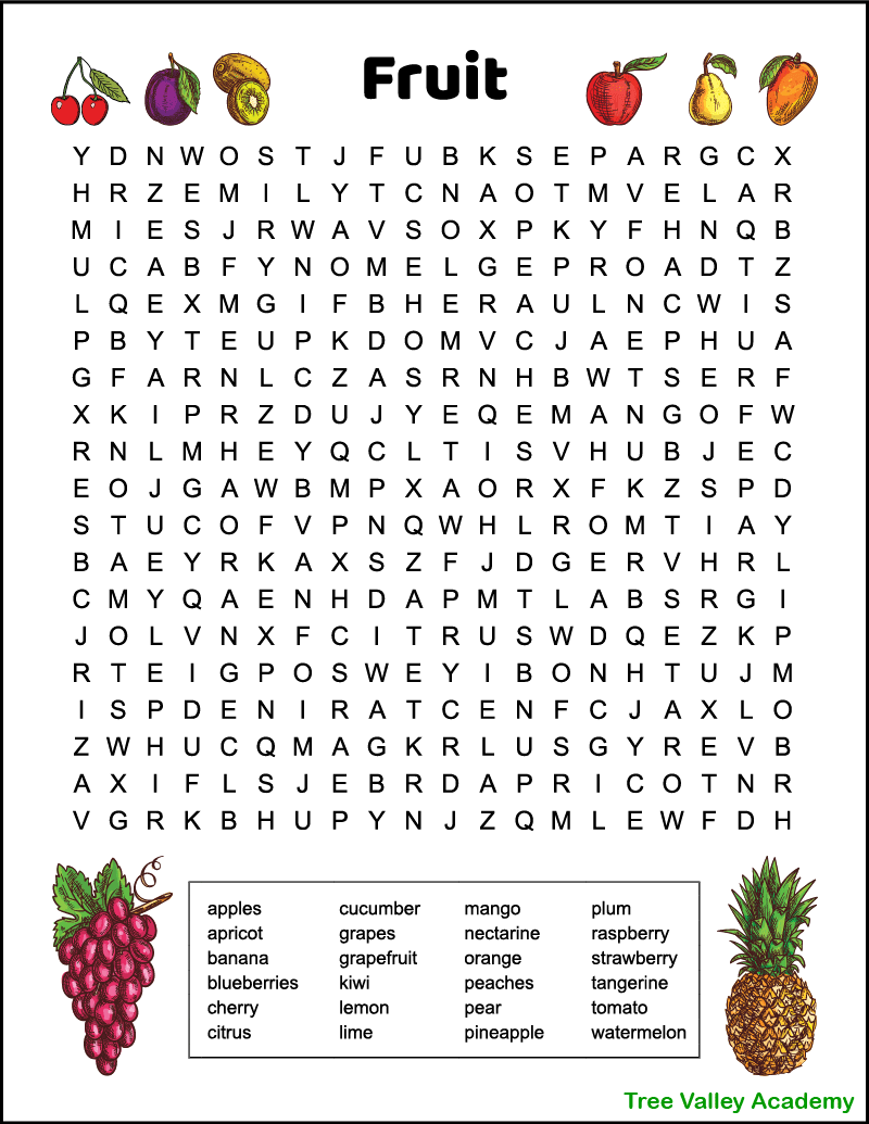 Crossword Puzzles Word Search Printable