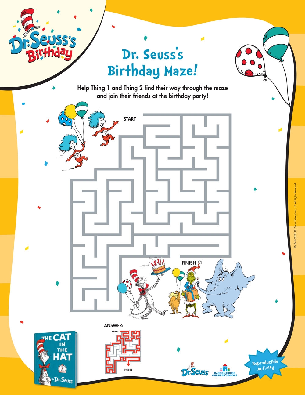 Free Printables Dr Seuss