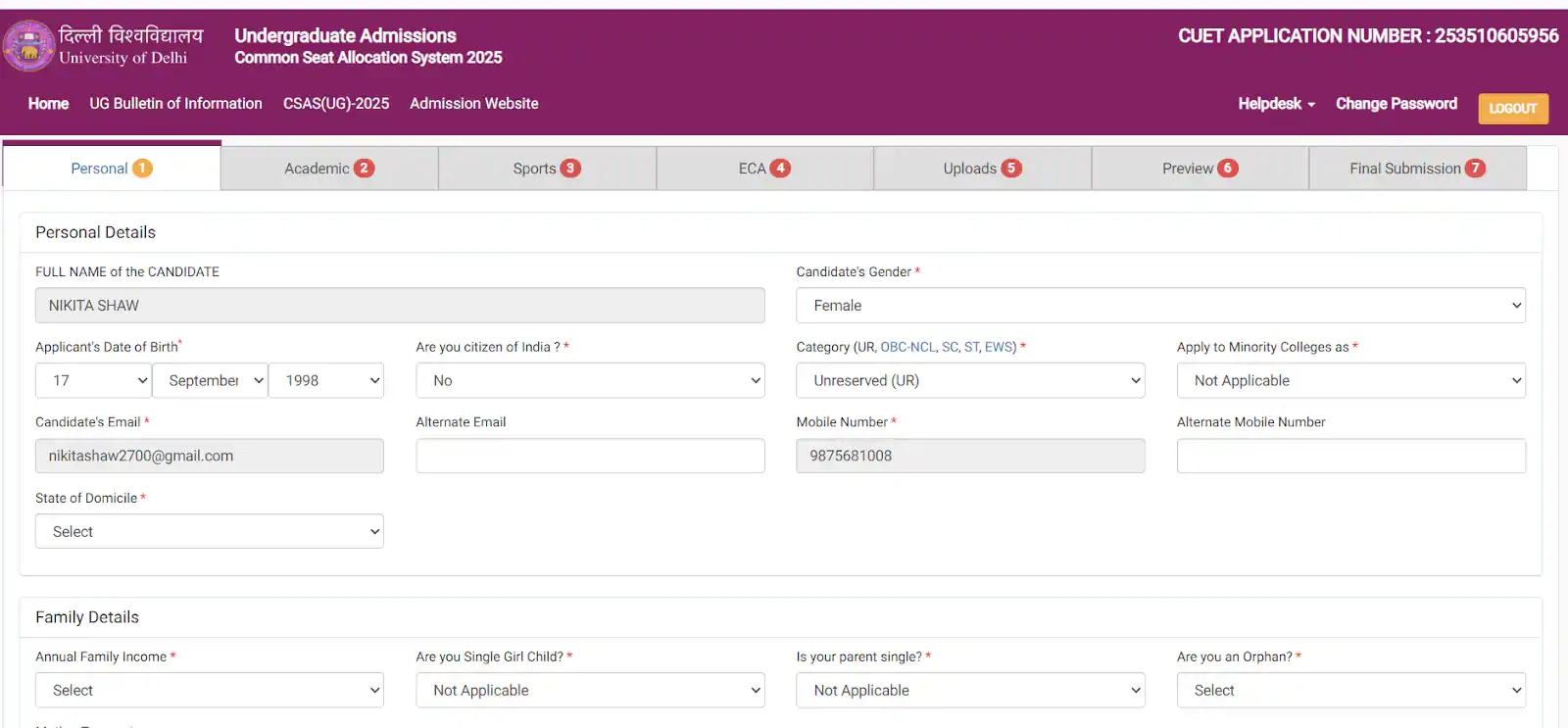 DU On The Spot Mop Up Round Registration 2025 Soon Apply 