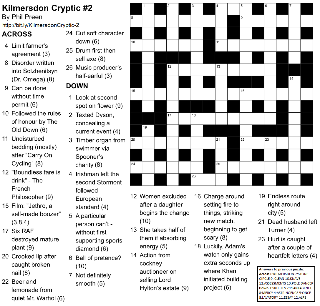 Easy Cryptic