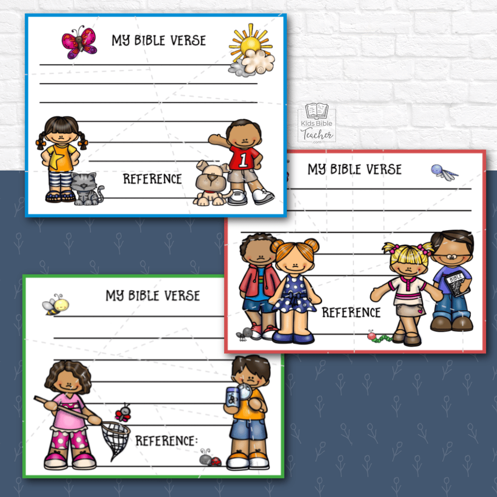 Bible Verse Puzzles Printable