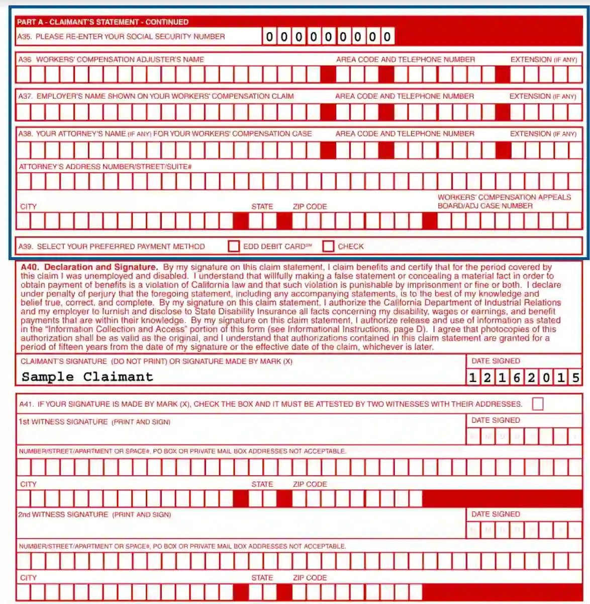 De 2501 Blank Form Pdf
