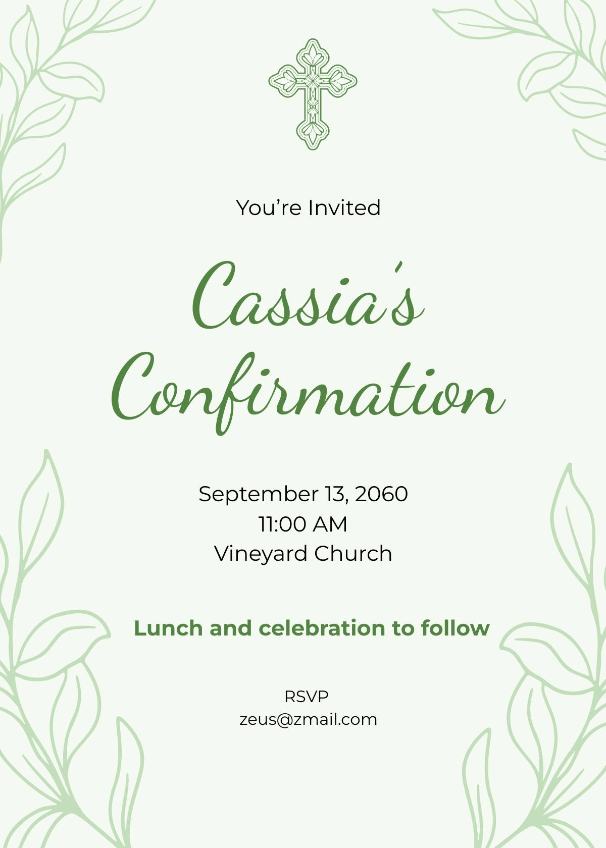 Editable Confirmation Invitation Templates In Word To Download