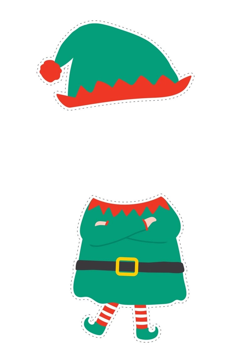 Elf Printable Template