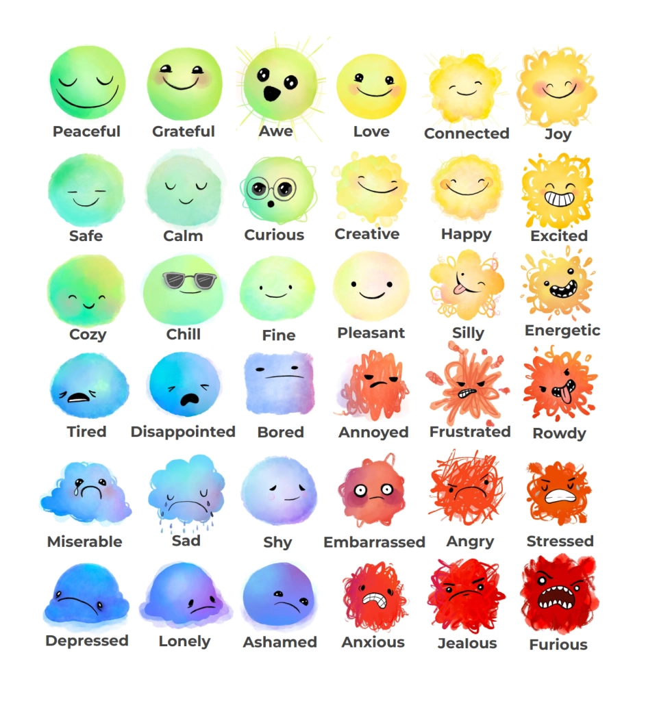 Emotions Board Game Printable
