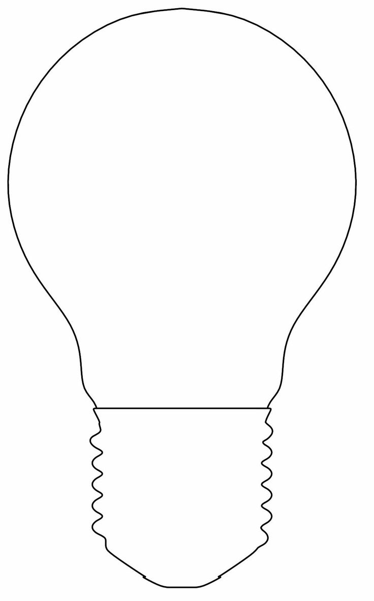 Excellent Image Of Light Bulb Coloring Page Entitlementtrap