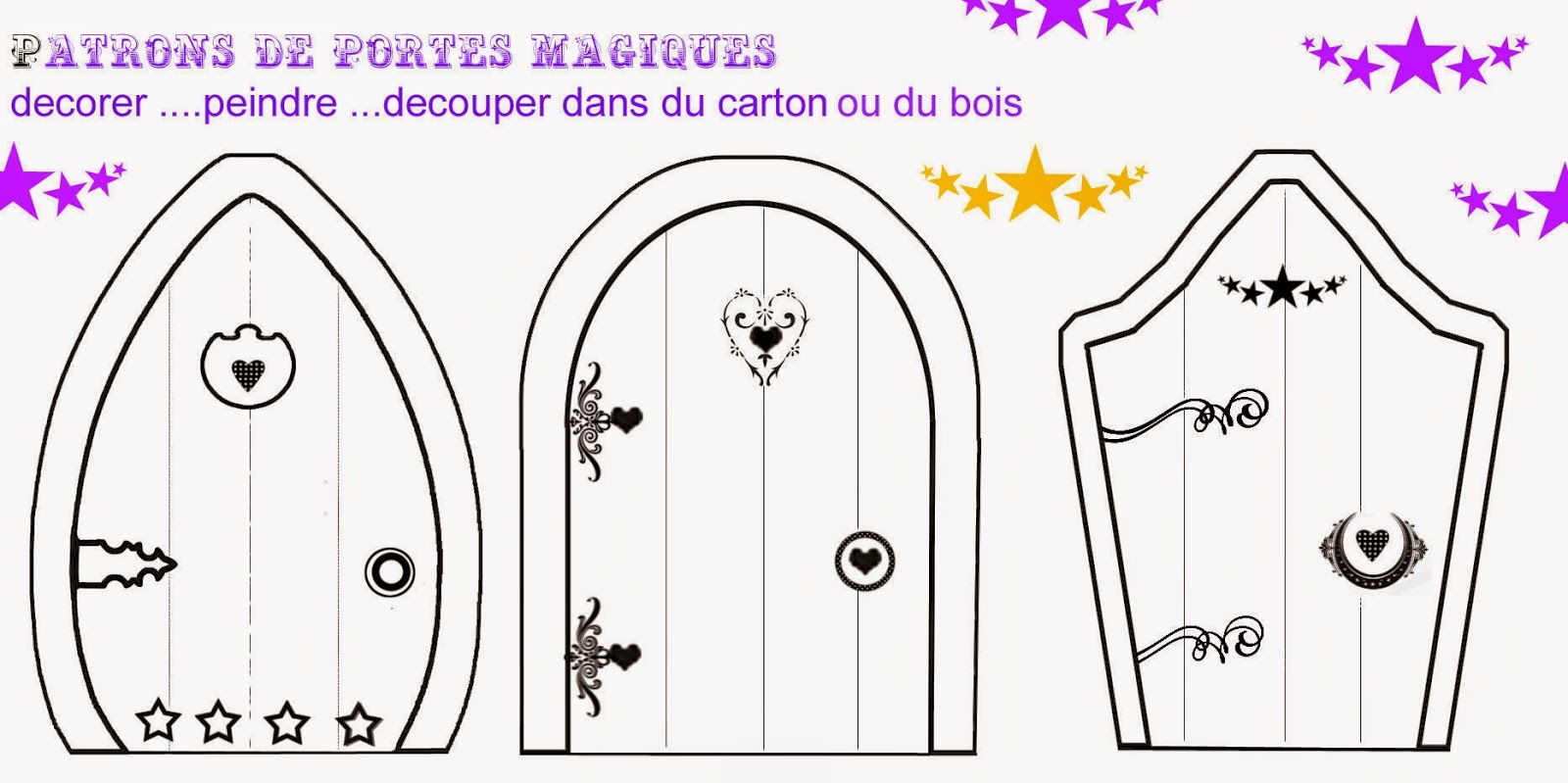 Door Template Printable