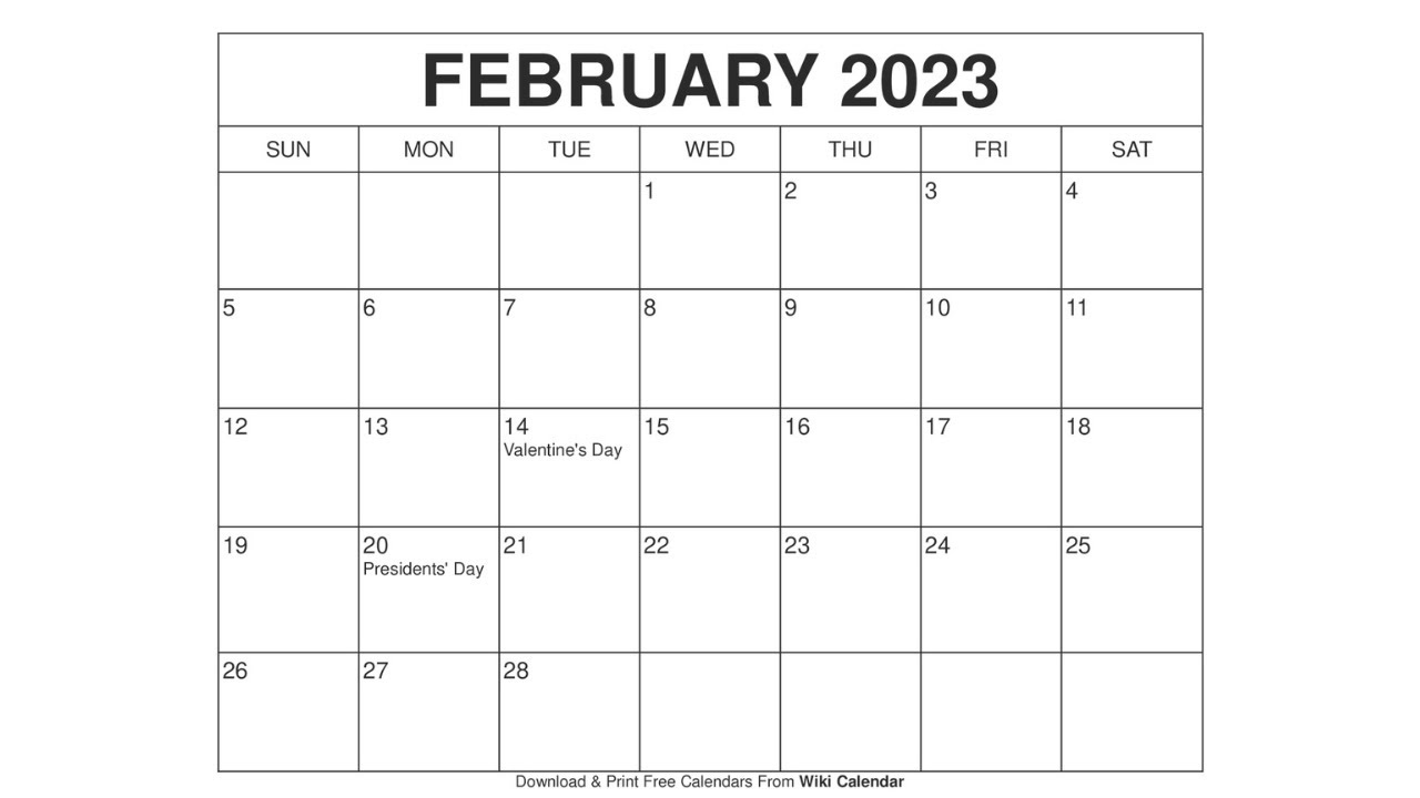 February 2025 Calendar Printable Templates amp More
