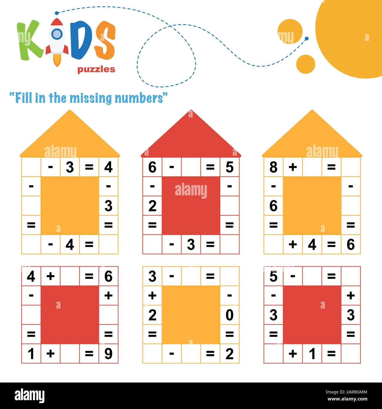 Easy Math Crossword Puzzles Printable