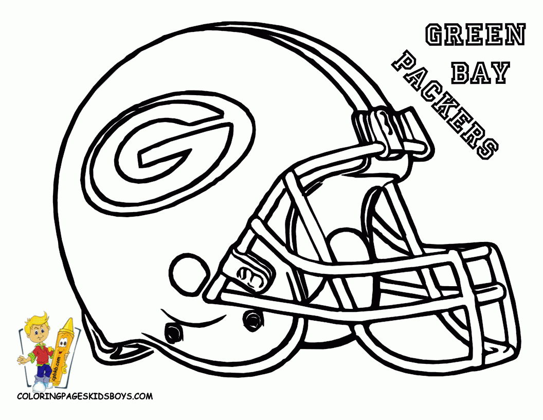 Football Helmet Printable Template