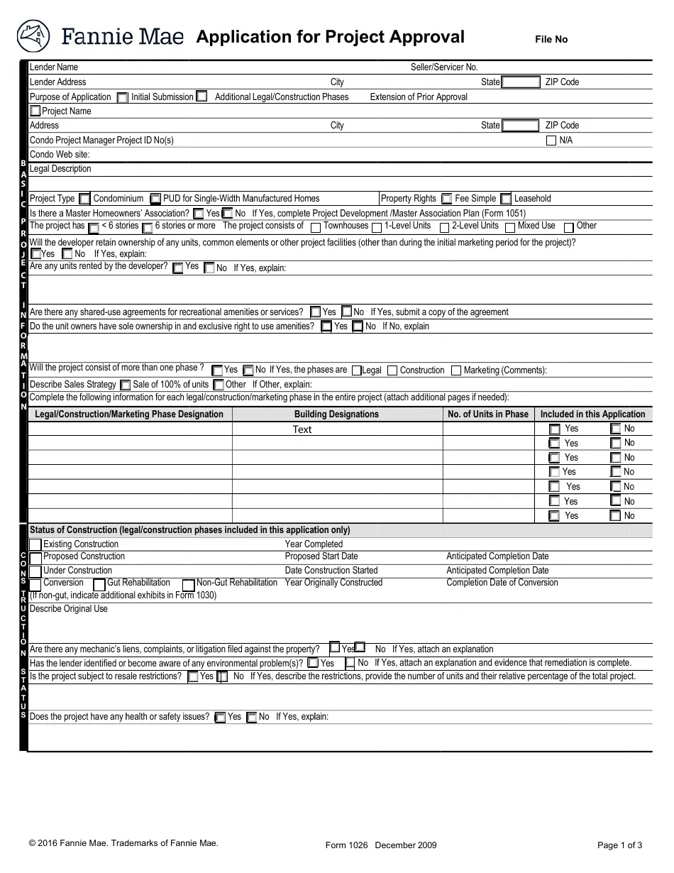 Form 1026 Fill Out Sign Online And Download Fillable PDF 