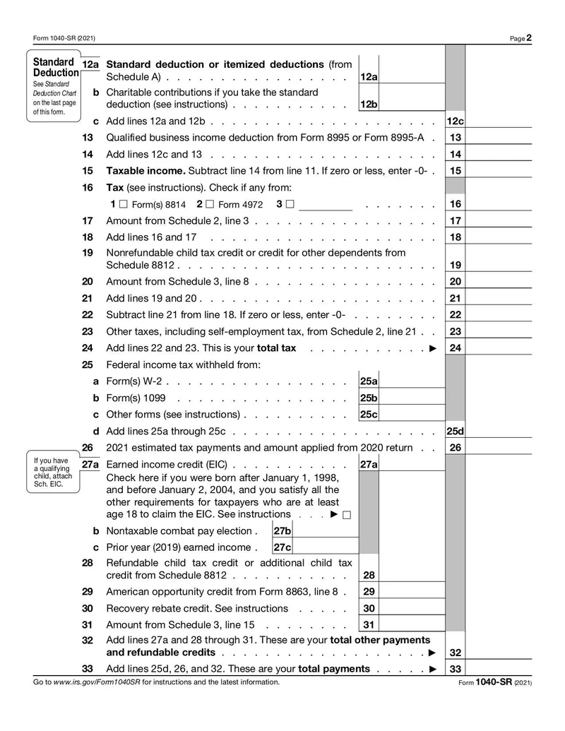 Form 1040 SR Fill And Sign Online With Lumin