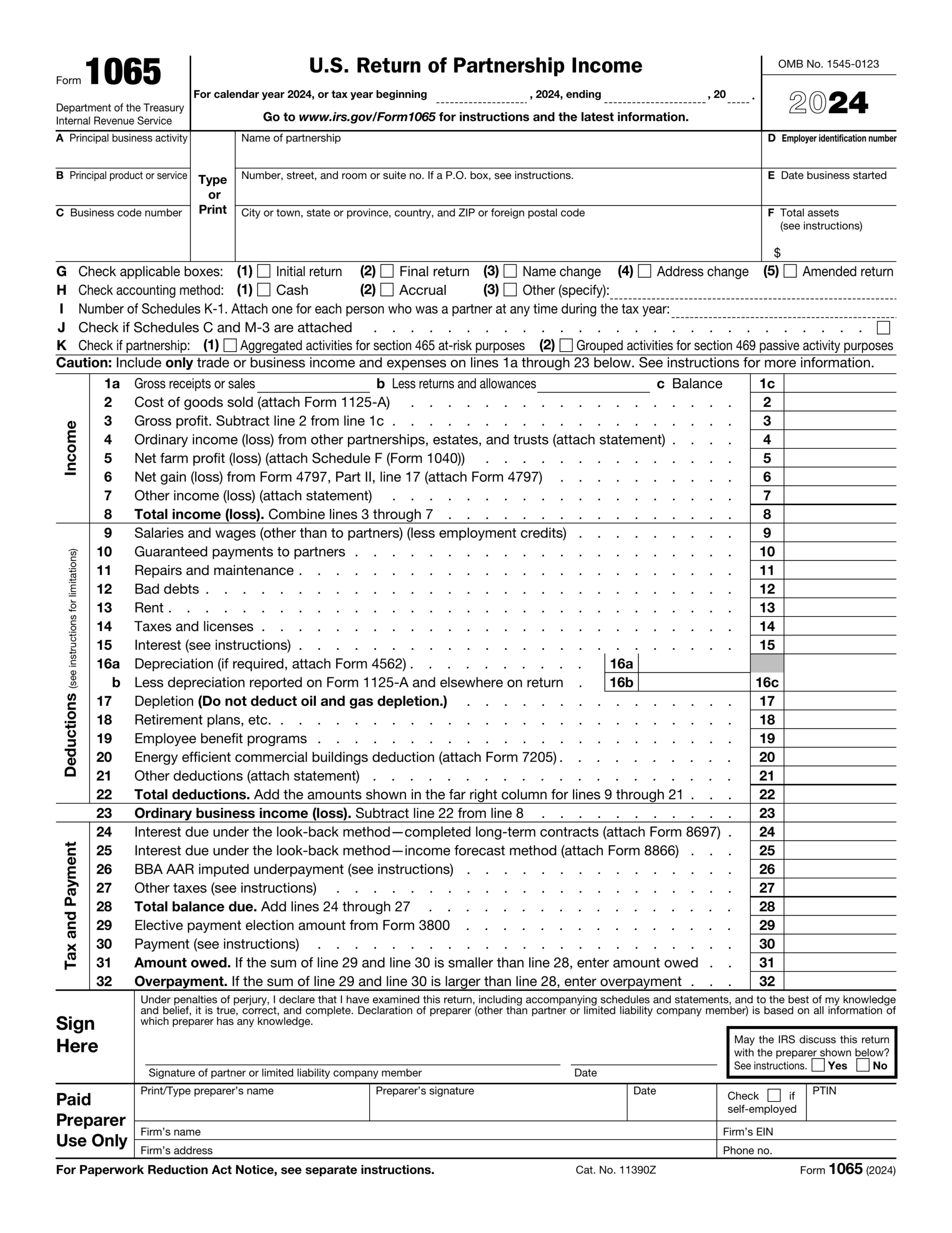 Irs Form 8822-B