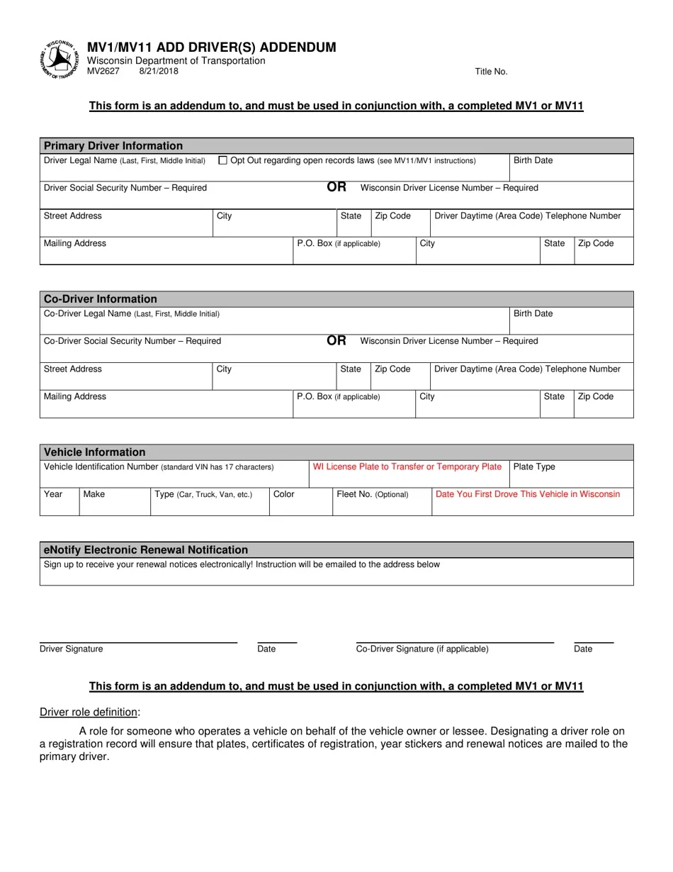 Wi Mv 1 Form Printable