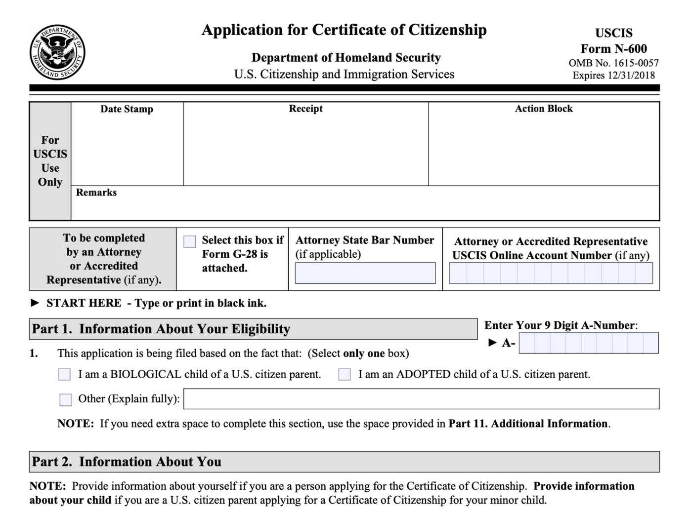 N-600 Form Pdf 2024