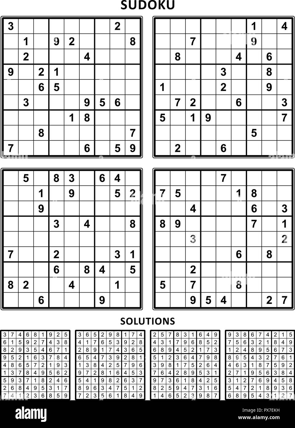 Printable Soduku Puzzles