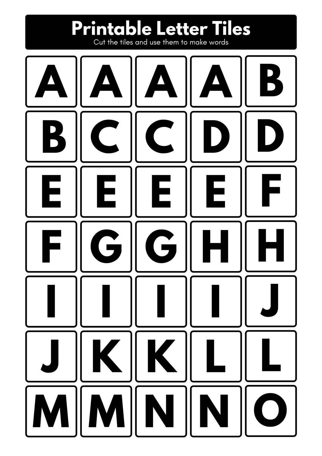 Free Letter Templates Printable