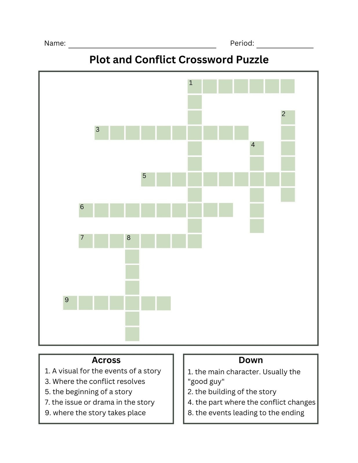 Free Make Your Own Crossword Puzzle Printable