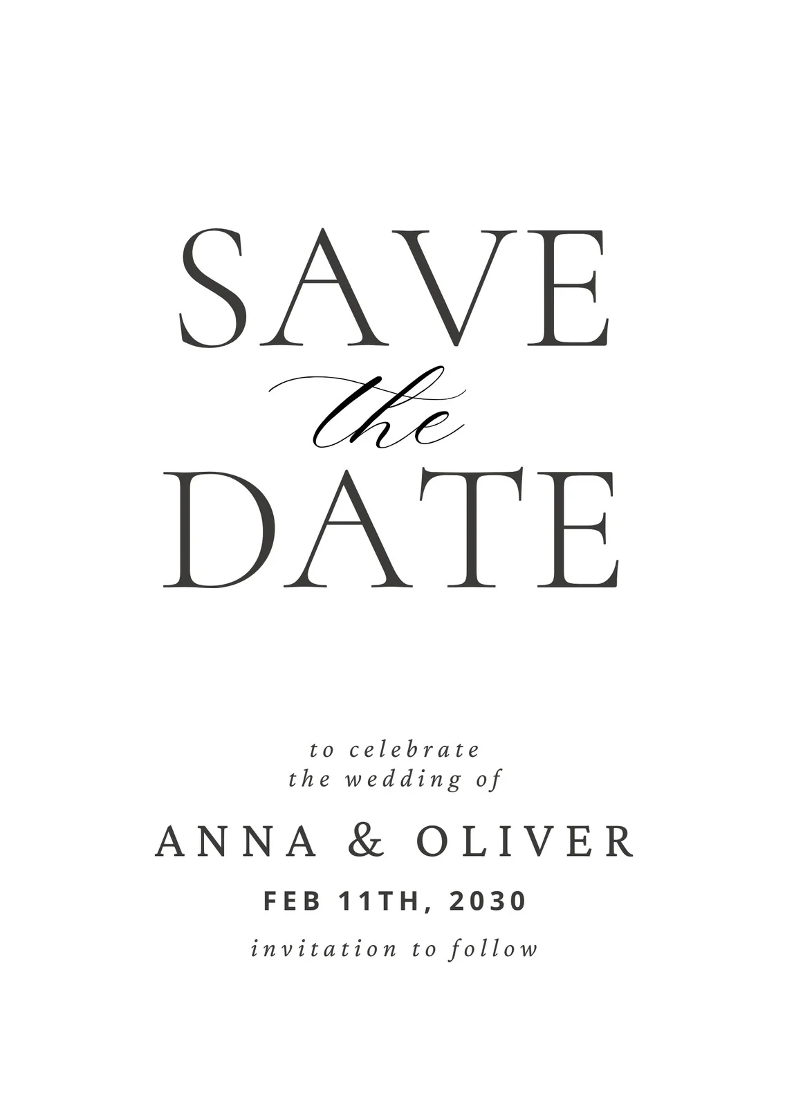 Save The Date Templates Free Printables
