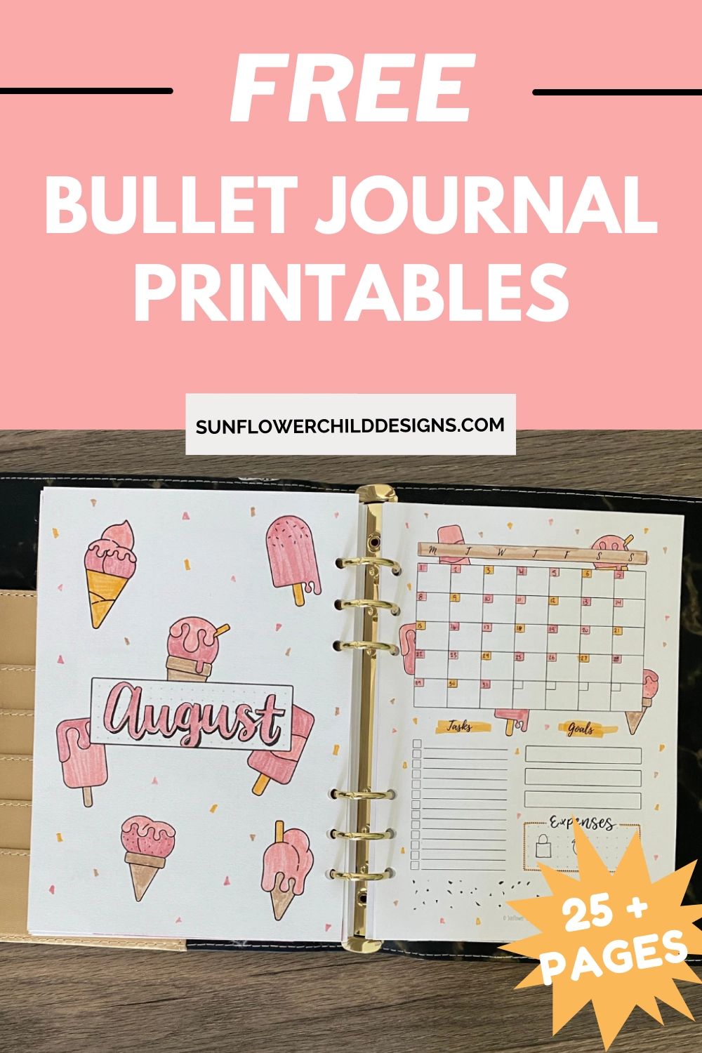 Printable Bullet Journal Templates