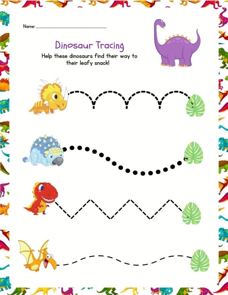 Tracing Worksheet Printable