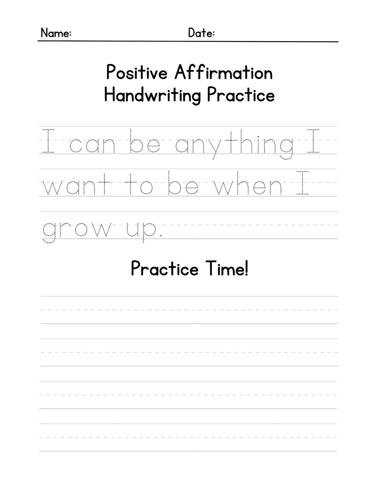 Free Printable Writing Worksheets For Adults