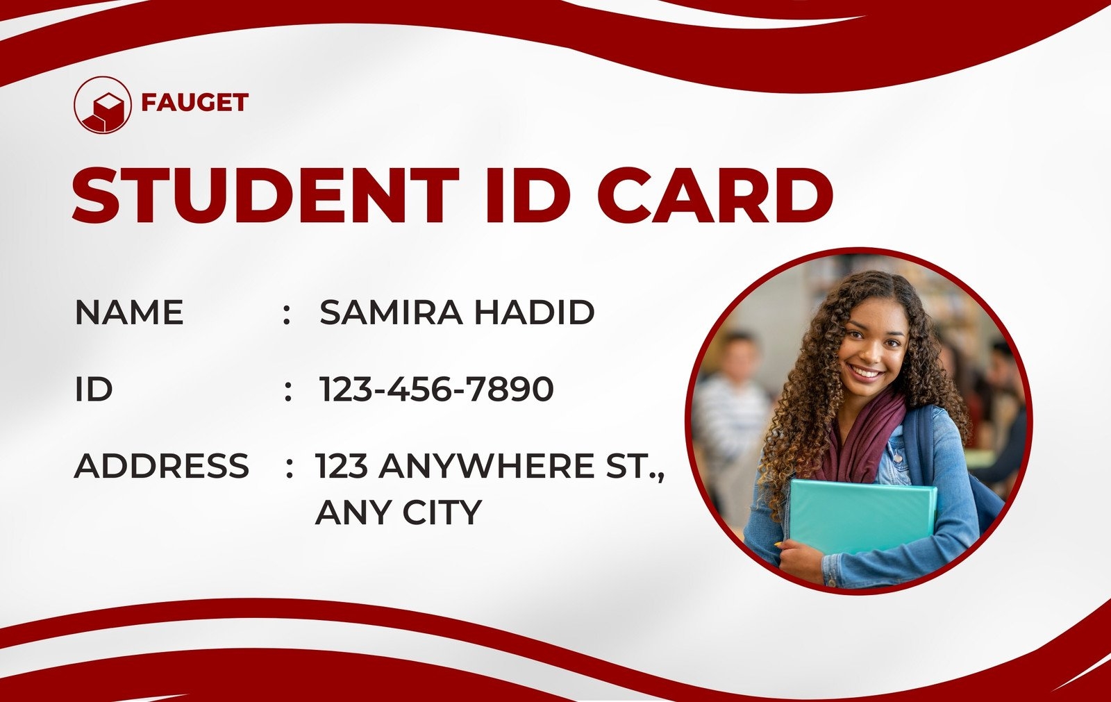 Id Card Template Printable