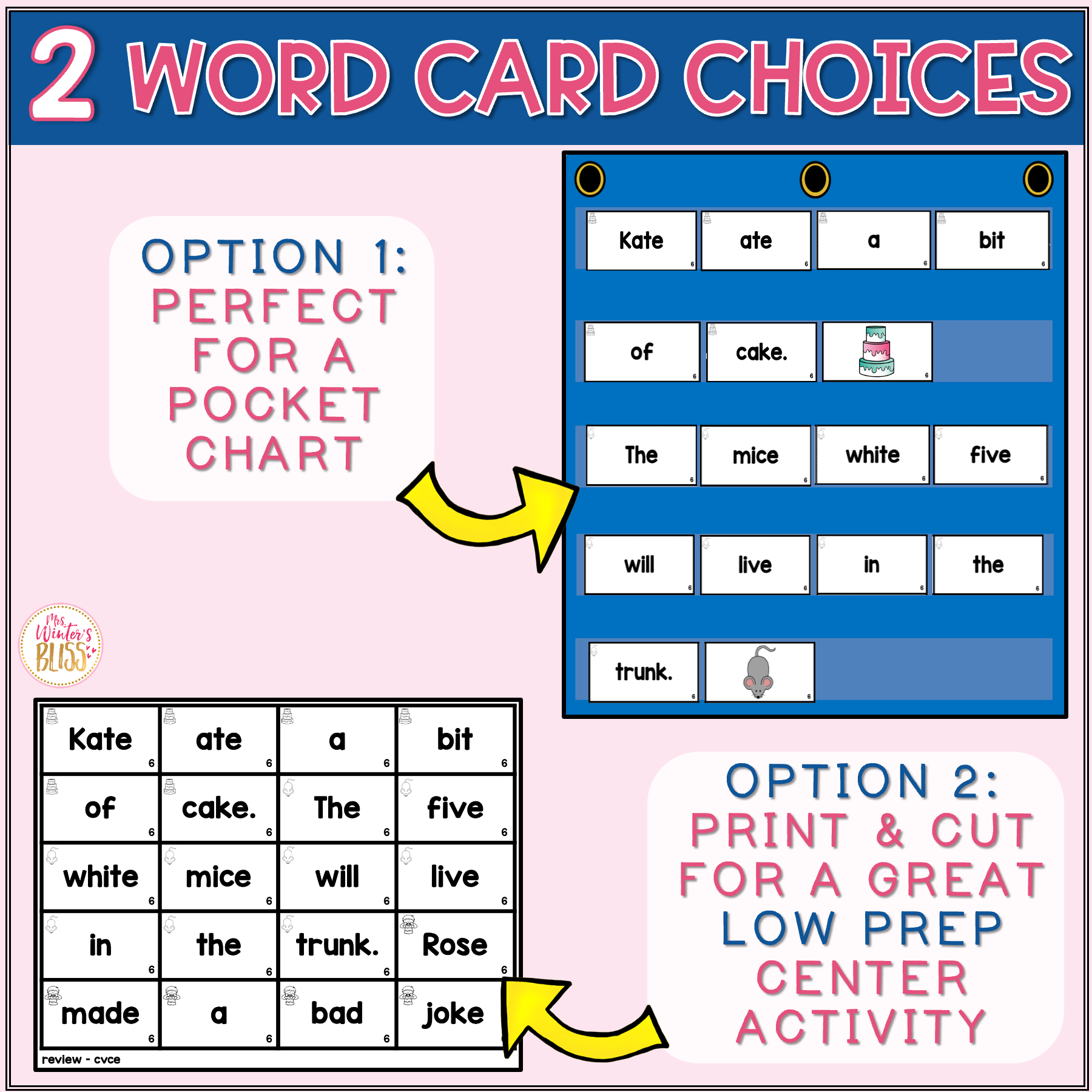 Sentence Building Cards Printable Free