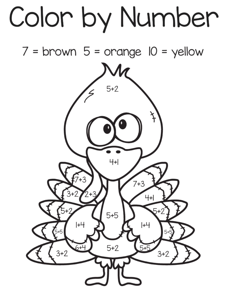 Printable Thanksgiving Worksheets For Kids
