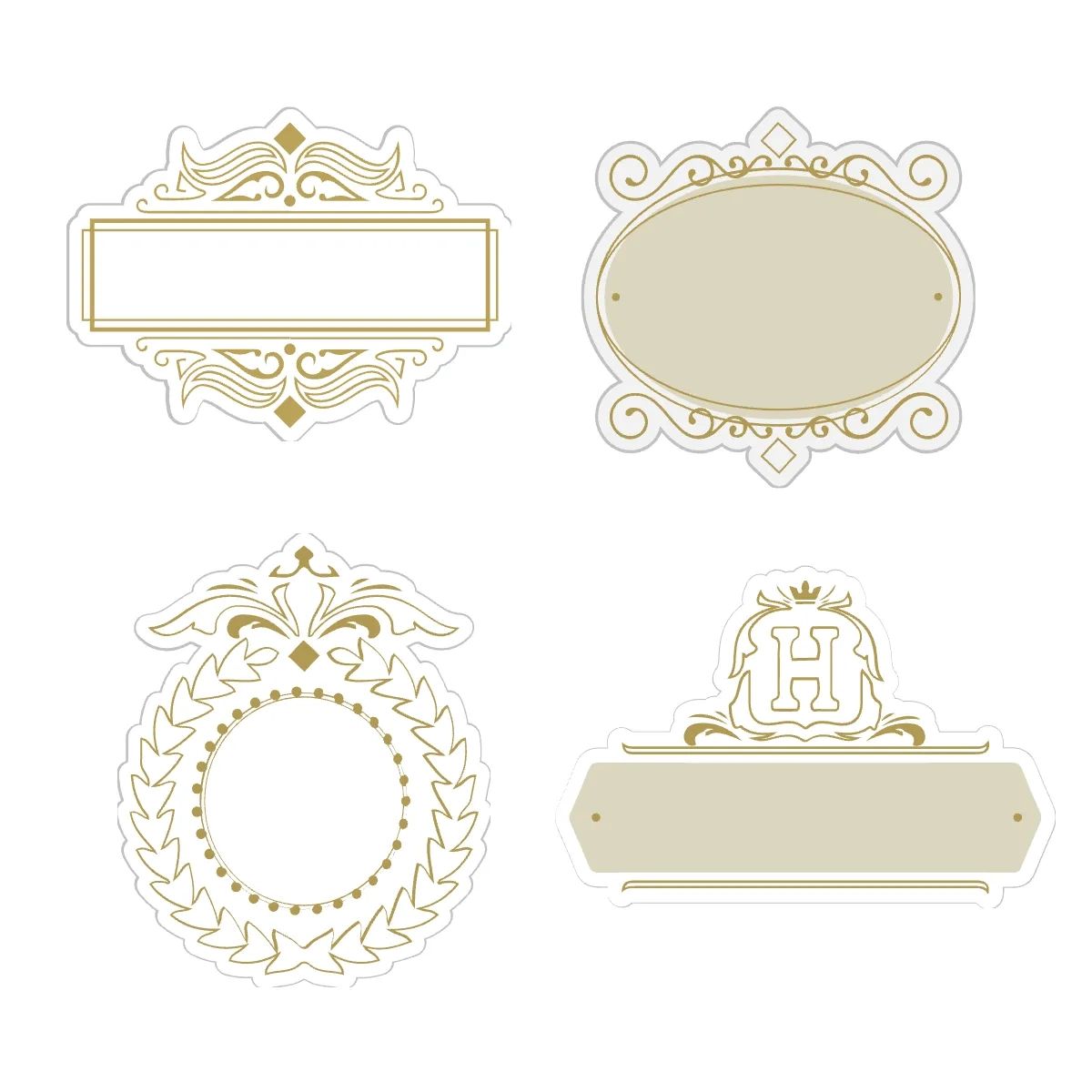 Free Fancy Label Clipart Template To Edit Online