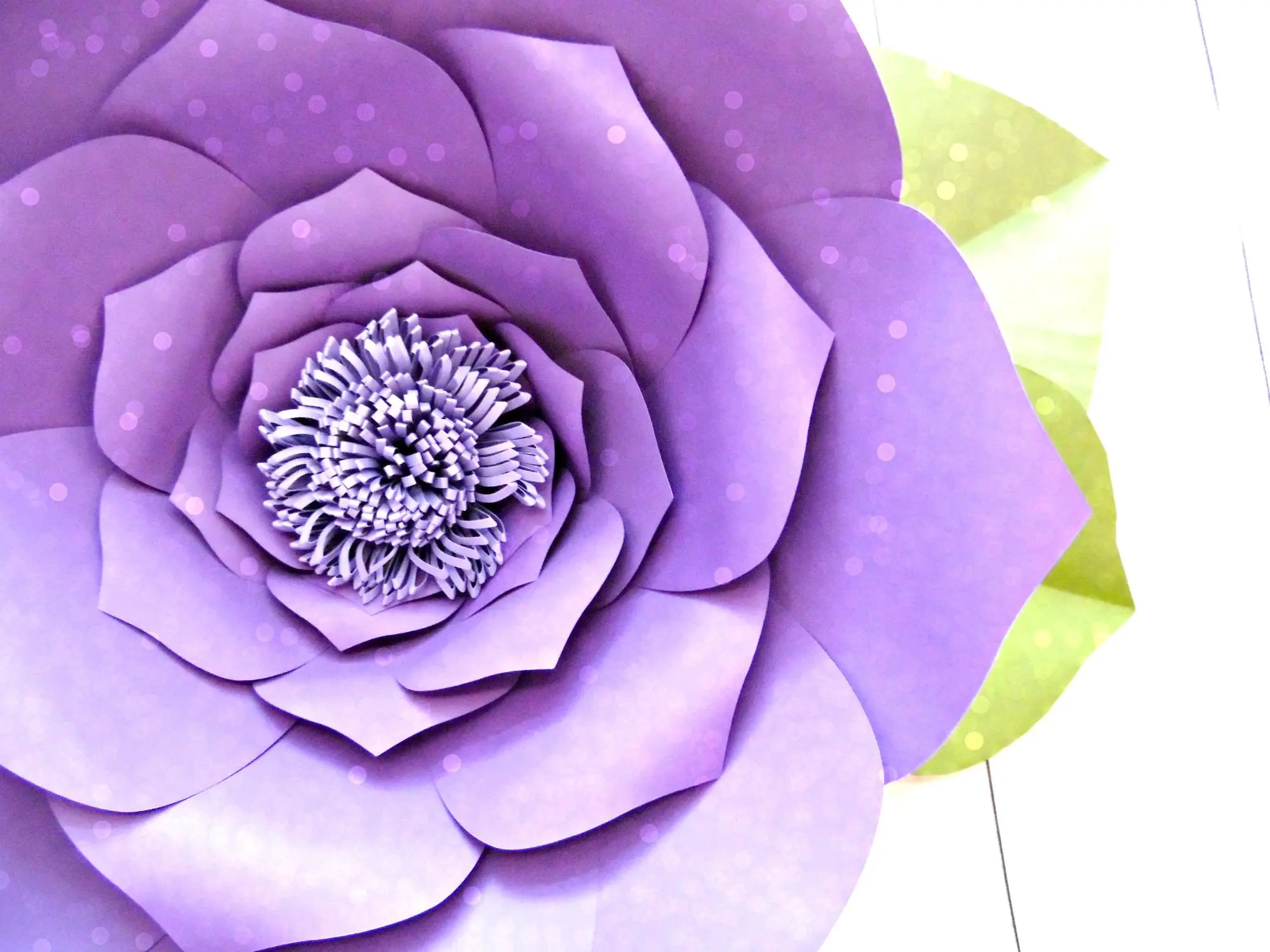 Free Printable Flower Template