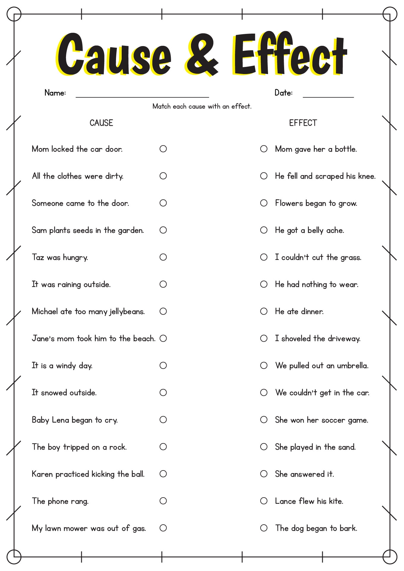 Reading Worksheets Printable 4th Grade