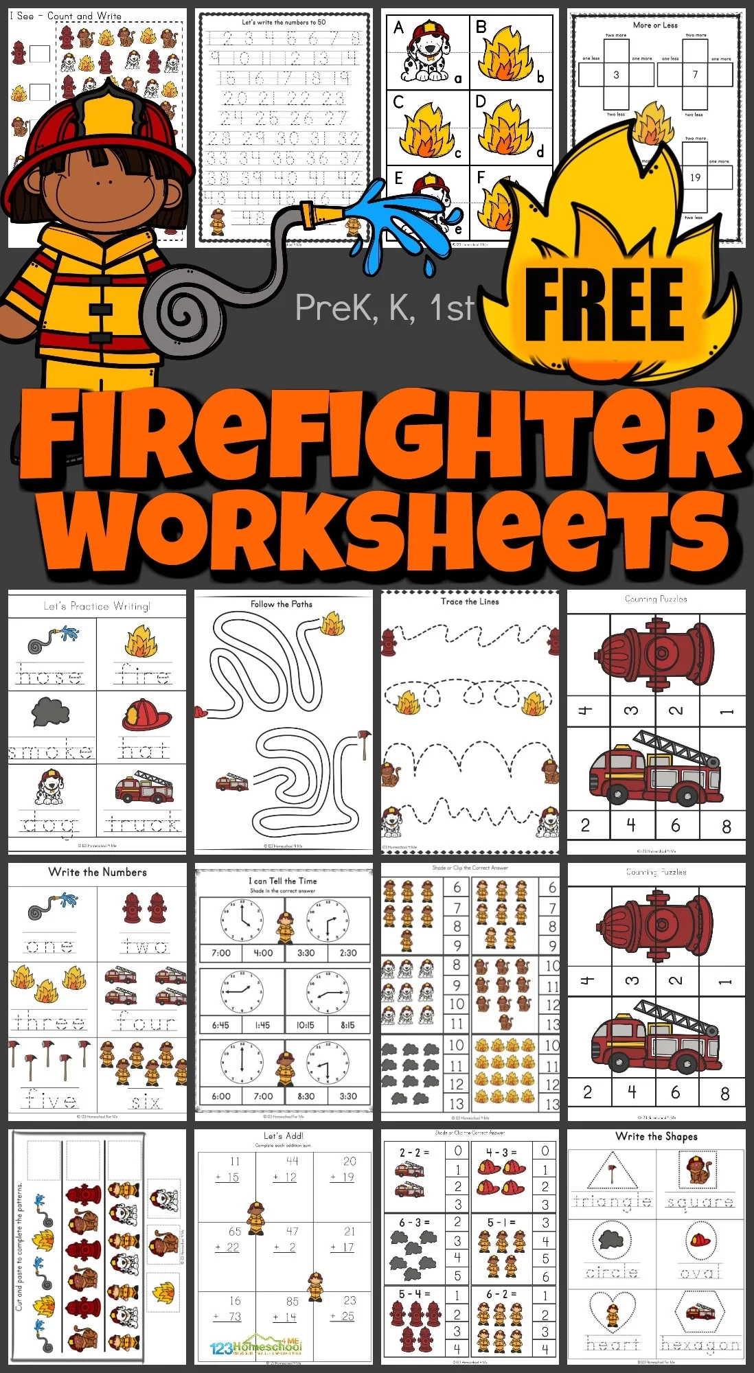 Fire Safety Printables For Kids